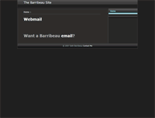 Tablet Screenshot of barribeau.com